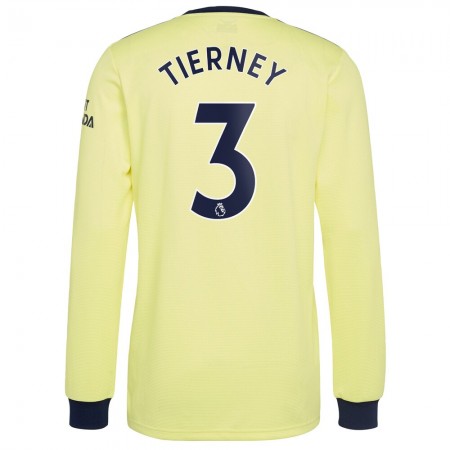 Billiga Fotbollströjor Arsenal Kieran Tierney 3 Borta tröja 2021/22 Långärmad